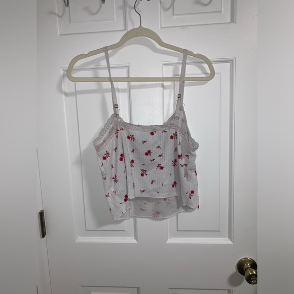 Wild Table Floral Crop Top Tank Size XXL - Picture 3 of 3
